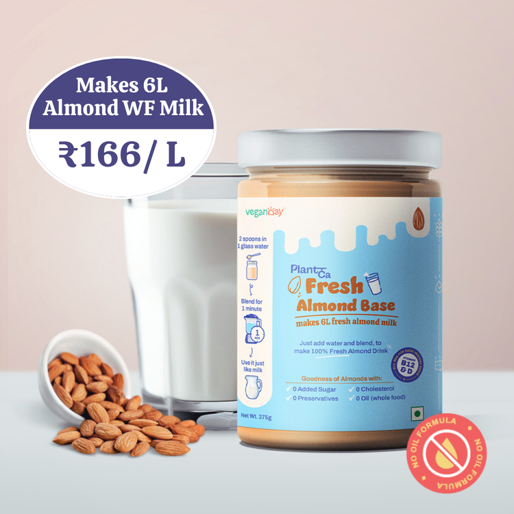 Almond Milk Base (whole-food, 6L Jar)