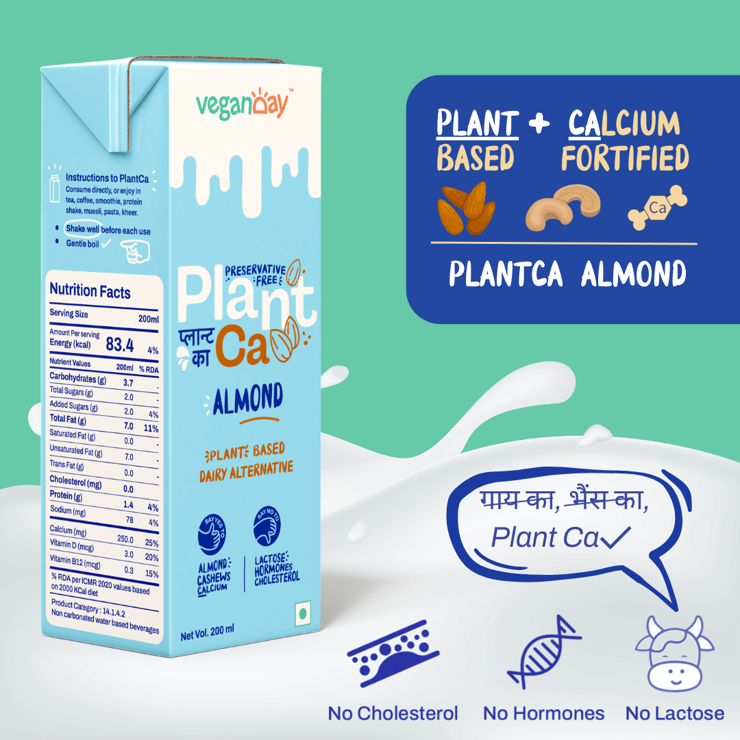 PlantCa Almond Milk - 200ml Kits